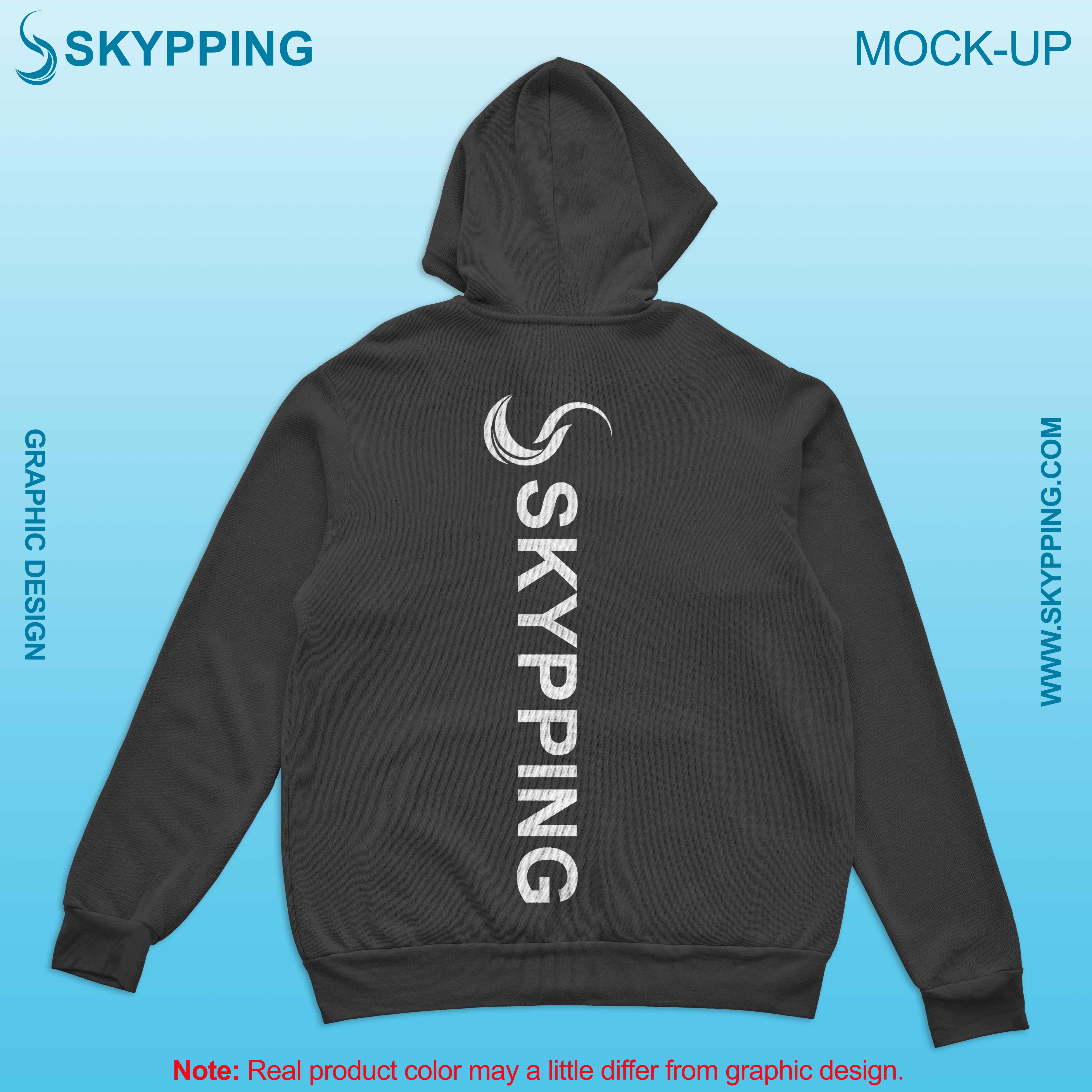 Zip-up Hoodie with Kangroo pocket